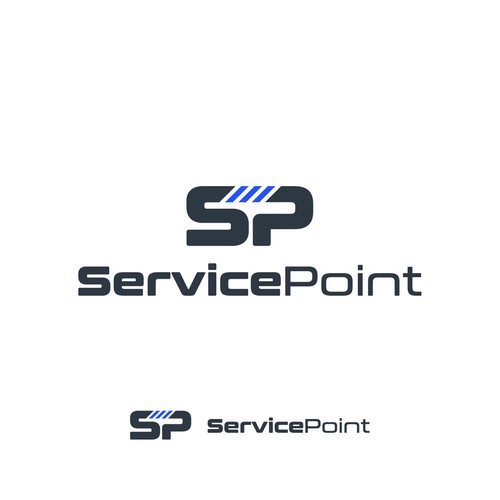 Service Point - Create New Logo and Brand Identity Design by idea_go
