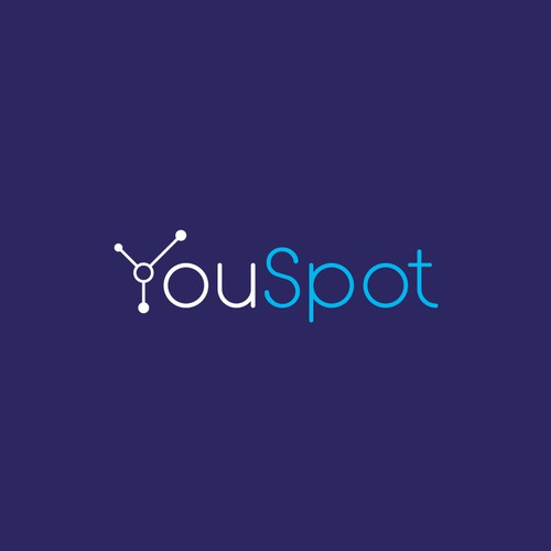 Simple but clever logo for YouSpot.com Réalisé par Megamax727