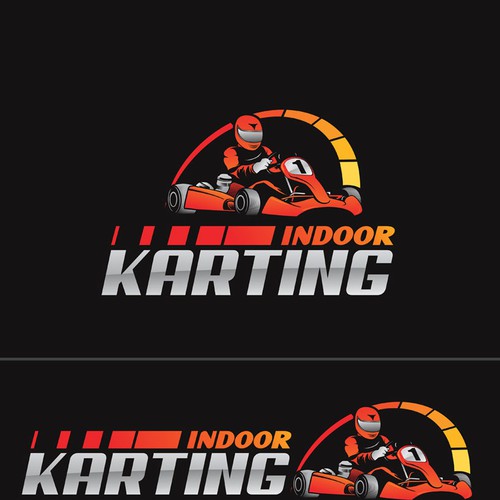 Neues Logo für Indoor Kartbahn - new logo for indoor go kart racing Design by hey John!