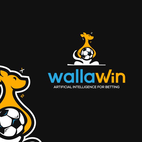 crea un logo per WallaWin Design by stonedGoat