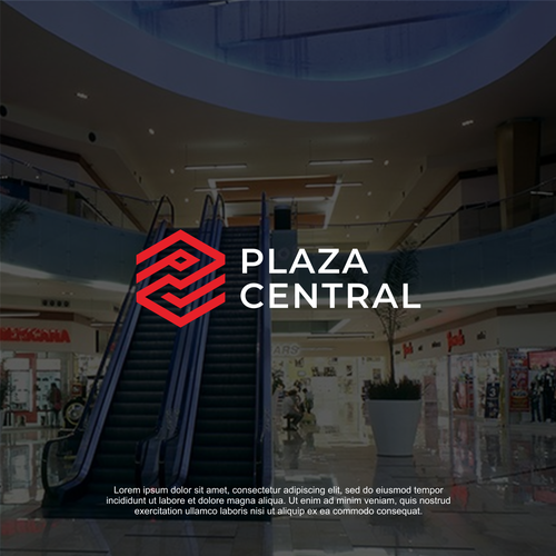 Logotipo Plaza Central Design by Mankui™