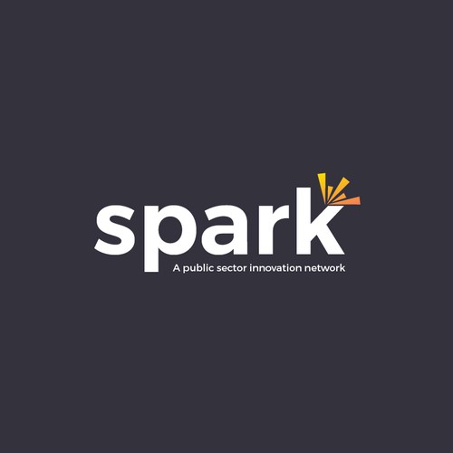 Spark a logo for a world-first network Diseño de Blanc_