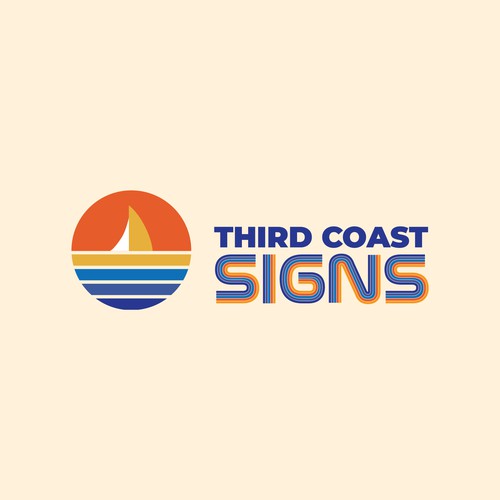 New vibrant business logo and branding for a sign making company serving Chicago Design by Azwar_Design®