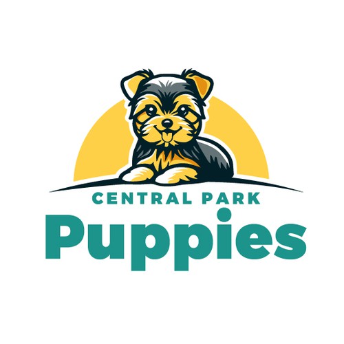 Design a heartfelt, modern logo for a brand that brings families and puppies together. Design by ✦✦ArtRasu✦✦