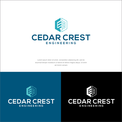 Design a Modern layered logo for a civil engineering company Design by Elesense