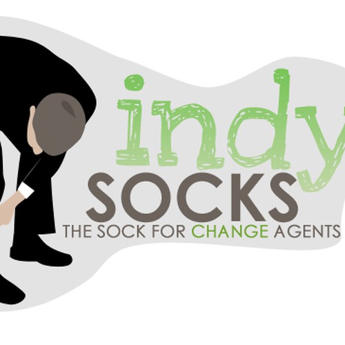 New funky sock company needs a logo Logo design contest