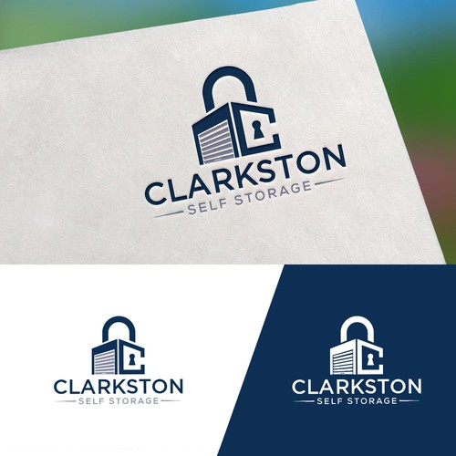 Self Storage Logo | Clarkston Self Storage Design by RayStudio
