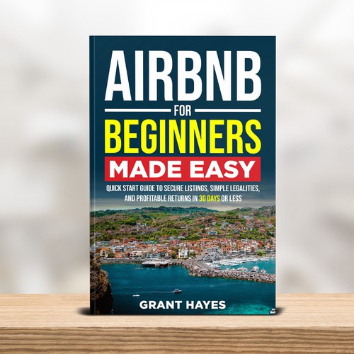 Need a standout book cover for the newest, best selling Airbnb book Design by T.Primada