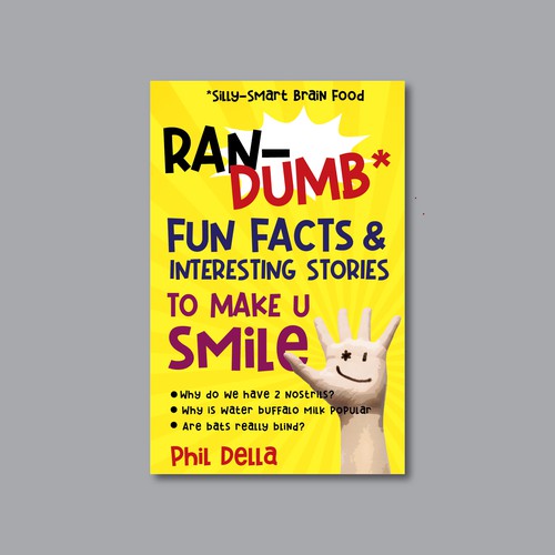 Ran-Dumb Fun Facts Book Cover Design by Desry