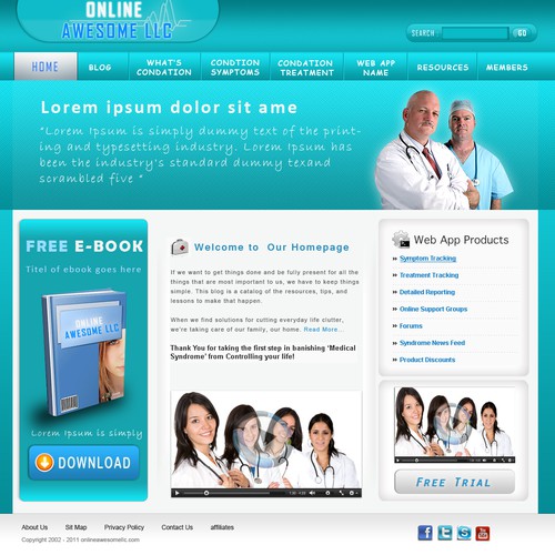 Help Online Awesome LLC with a new website design デザイン by Shahabuddin Ahamad