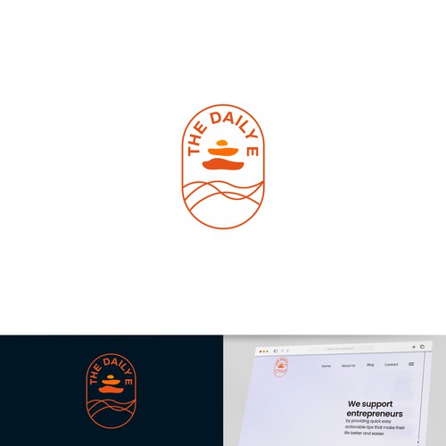 Logo for company helping entrepreneurs with their wellbeing Design by dvnatic