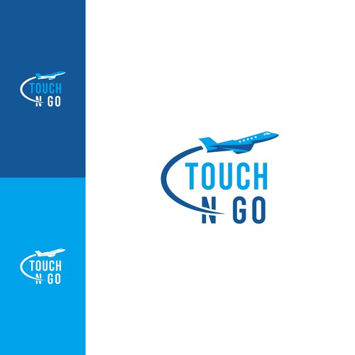 Yacht Name Logo & Lettering - Touch n Go Design by keoart