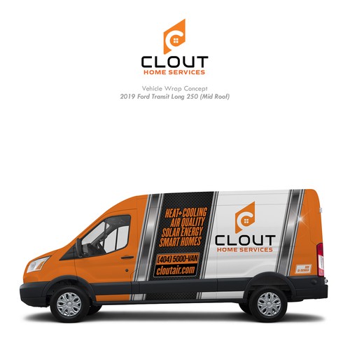 Design an ICONIC Van Wrap for Home Services Start-up Design by Sir Trevor™