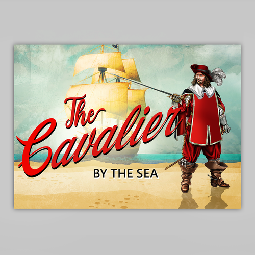 Oceanfront Hotel Signage - Vintage w/slight Modern design Design by Vivid Project