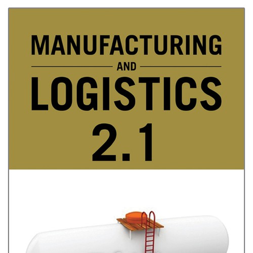 Book Cover for a book relating to future directions for manufacturing and logistics  デザイン by line14