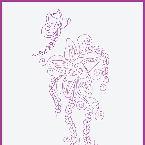 Create Whimsical Line Art Illustration for Organic Soap & Lotion Company Design by Po&. RJ