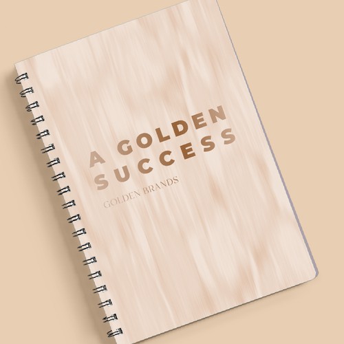 Inspirational Notebook Design for Networking Events for Business Owners Diseño de ivala