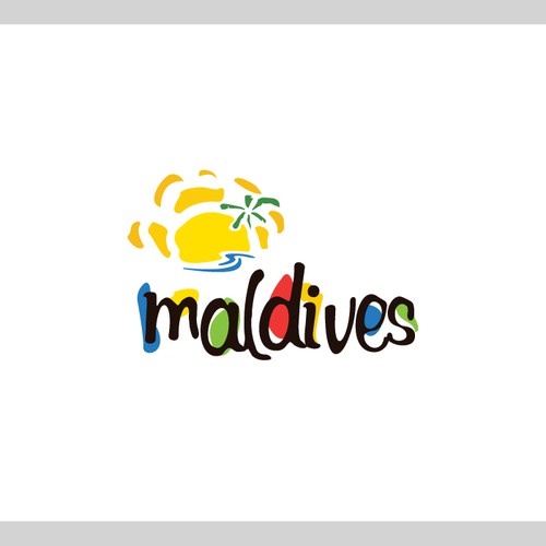 logo for Maldives Diseño de aaf.andi