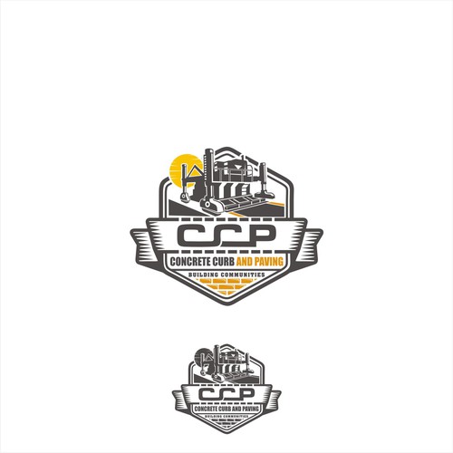 Concrete Curb and Paving- Modern Slipform Paving Subcontractor Design by Pajero_Yaya