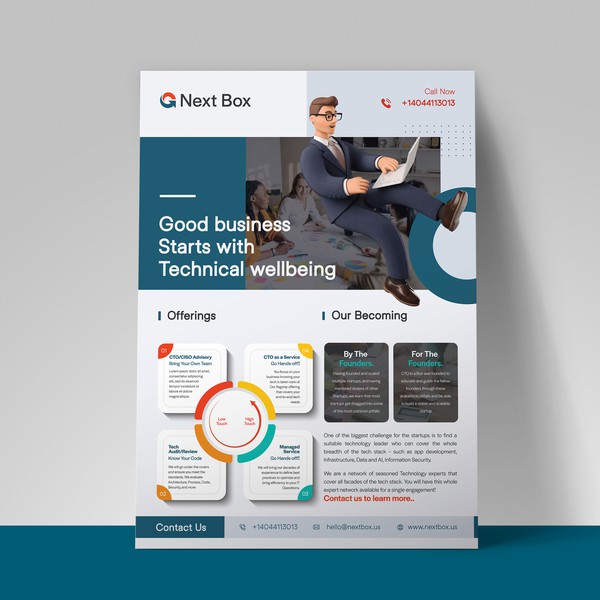 Flyer design for corporate business