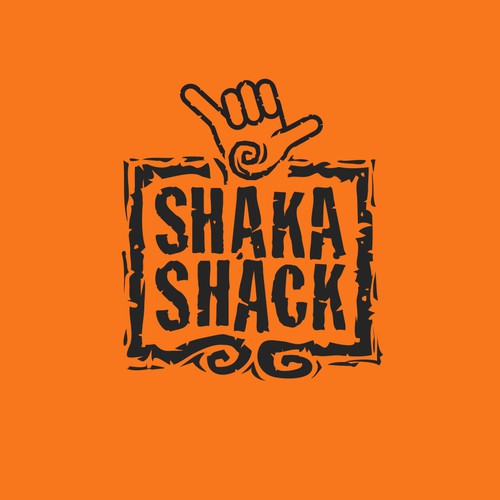 Diseño de Shaka Shack - Maui Food Cart Franchise Logo de Brandsoup