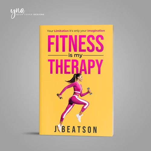 Unique and eye catchy fitness book for women that promotes success Diseño de Yna