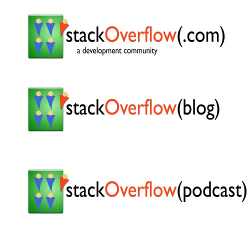 logo for stackoverflow.com デザイン by redwards