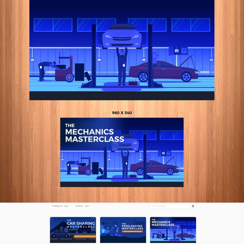 Banner & Thumbnail Needed for Teachable Course Design by creativestardesigner