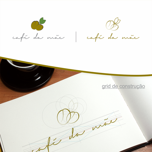 Create a Logo For 'Café da Mãe' something like 'Mother's Coffee' Design by Tarcisio Monteiro