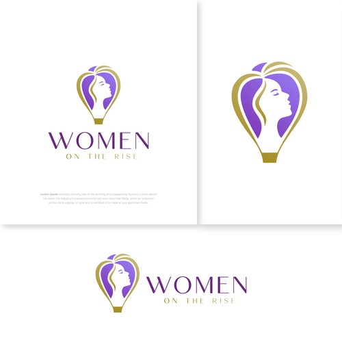 Women on the RISE logo Design by CreativeJAC