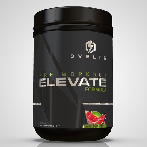 Design a Simple, Yet Captivating Label for Company's New Pre-Workout Product Design by Render Ec