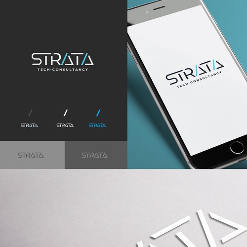 Strata - A Tokyo based top-tier engineering firm in need of a robust brand Design by Light and shapes