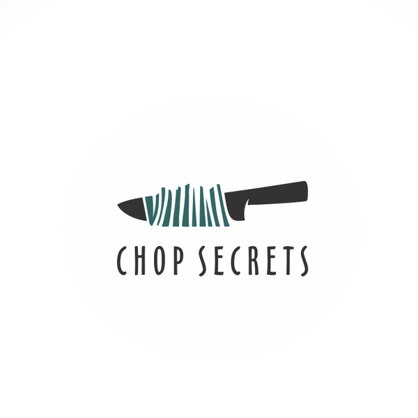 Design by TwoTones™ titled "chop secrets"