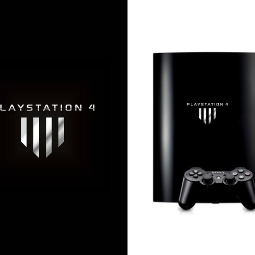Community Contest: Create the logo for the PlayStation 4. Winner receives $500! Design by bo_rad
