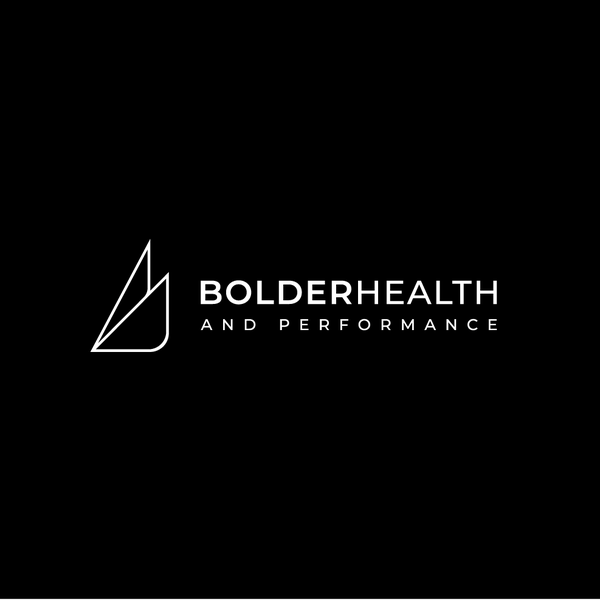 Design realizzato da Nrash intitolato "BOLDER HEALTH AND PERFORMANCE"