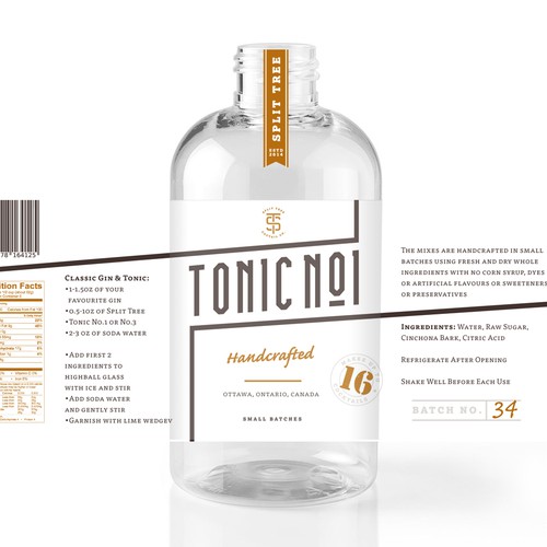 Create a custom group of labels for cocktail mixes! Design by Matt *