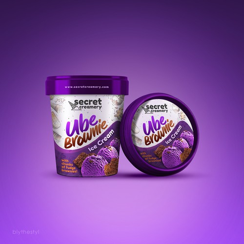 Ice Cream Packaging for Ube Ice Cream Design by marketingmaster