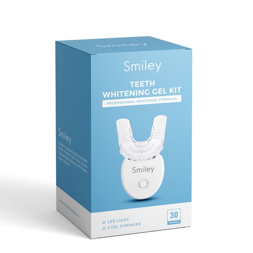 Designs | Smiley Whitening Gel Kit Box Design | Product packaging contest