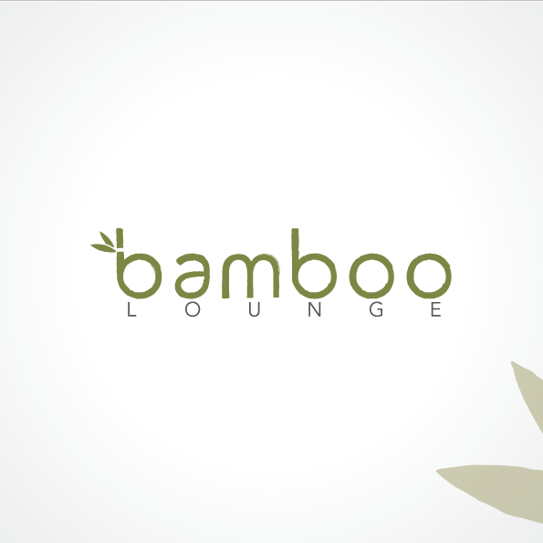 Bamboo leaf logo with the title 'Bamboo Lounge needs a new logo'