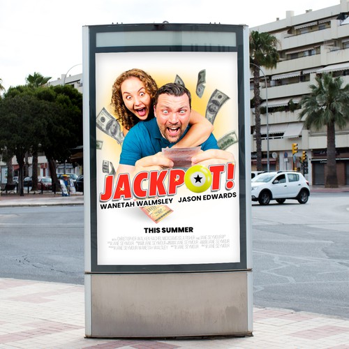 JACKPOT! The Comedy Short Film Poster Design Challenge" Design by Kosmos Creatives