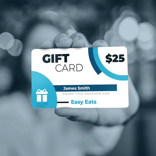 Universal Gift Card (for many merchants) Design by Emily Grace Graphic Design