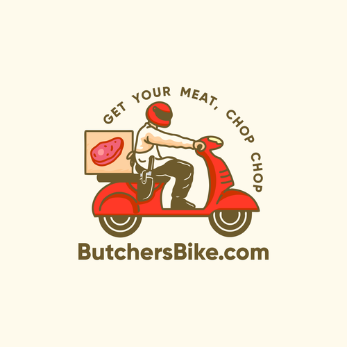 Logo - Butchers Bike Design by Ongie