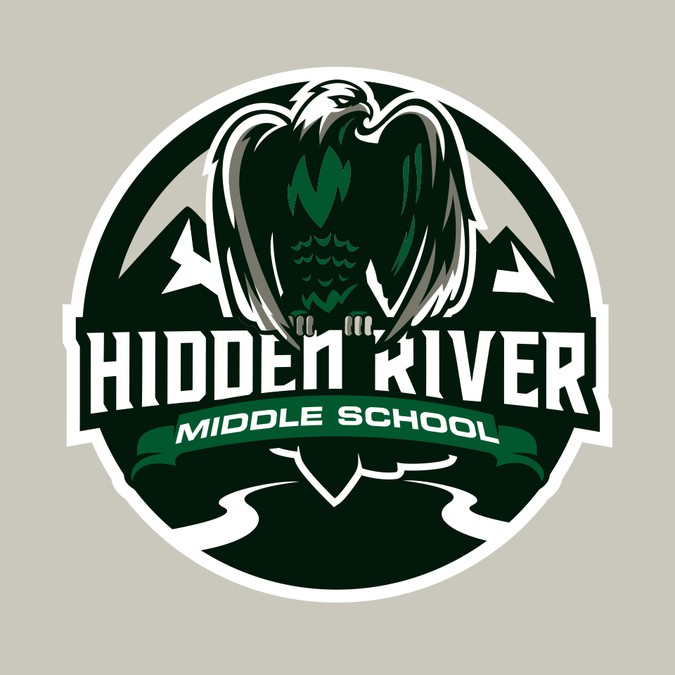 Hidden River Middle School needs an updated logo | Logo design contest