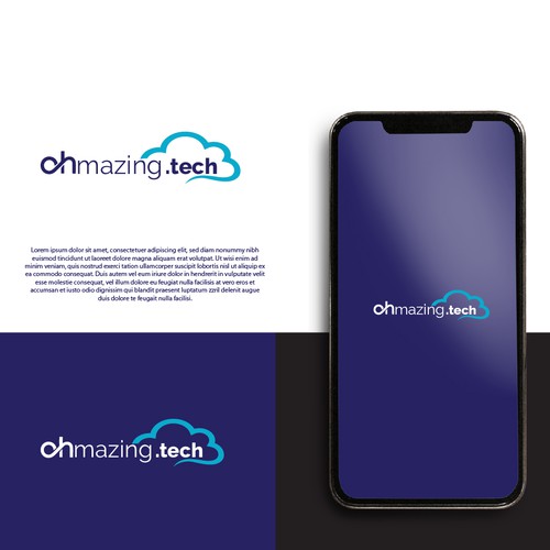 Design an Ohmazing Logo for a Technology Consulting Company. (Rebranding from hazeytech.com) Design réalisé par Aqsagraphics