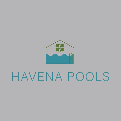 Pool company looking for a tropical  logo and business card Design by Mursalin97