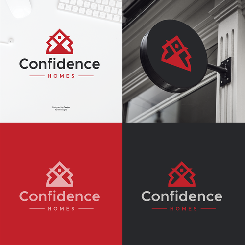 A clean logo that inspires confidence Design by casign