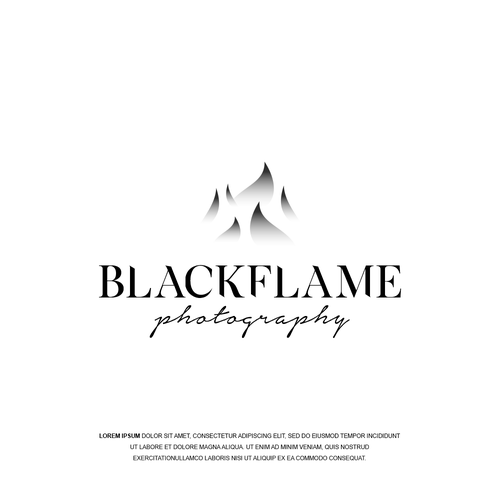 Cool, masculine Logo for company name „Black Flame” Design réalisé par Drawing Pencil ®