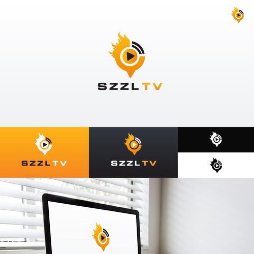 A logo for video streaming service that really sizzles. Design by k021