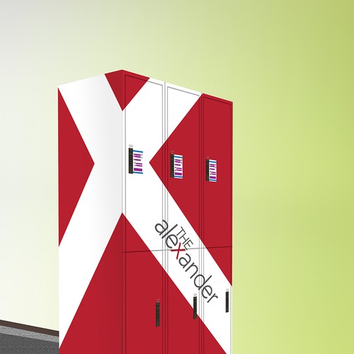 Custom Locker Wrap Design by zzzArt