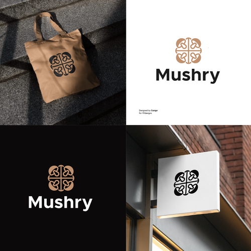 Logo Design for a unique Functional Mushroom Brand Design by casign